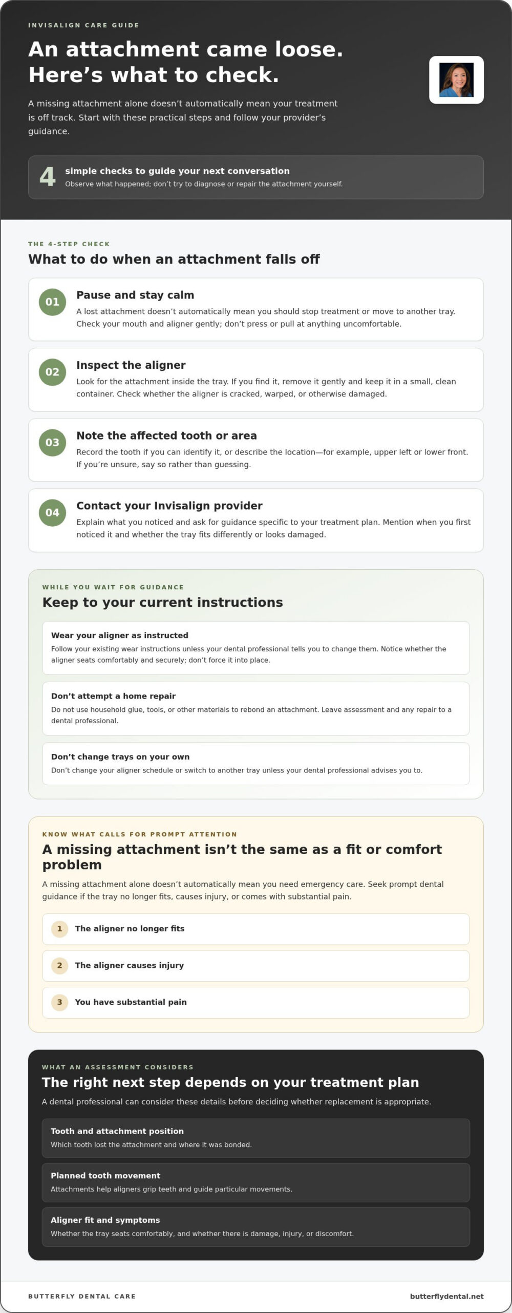 Invisalign Attachments Fell Off Near Me? Find Calm, Local Help in San Jose